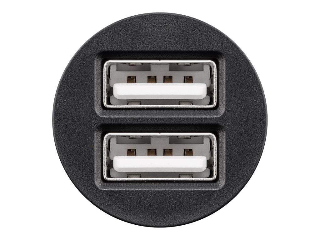 goobay Kfz-Ladeadapter schwarz, 24 Watt
