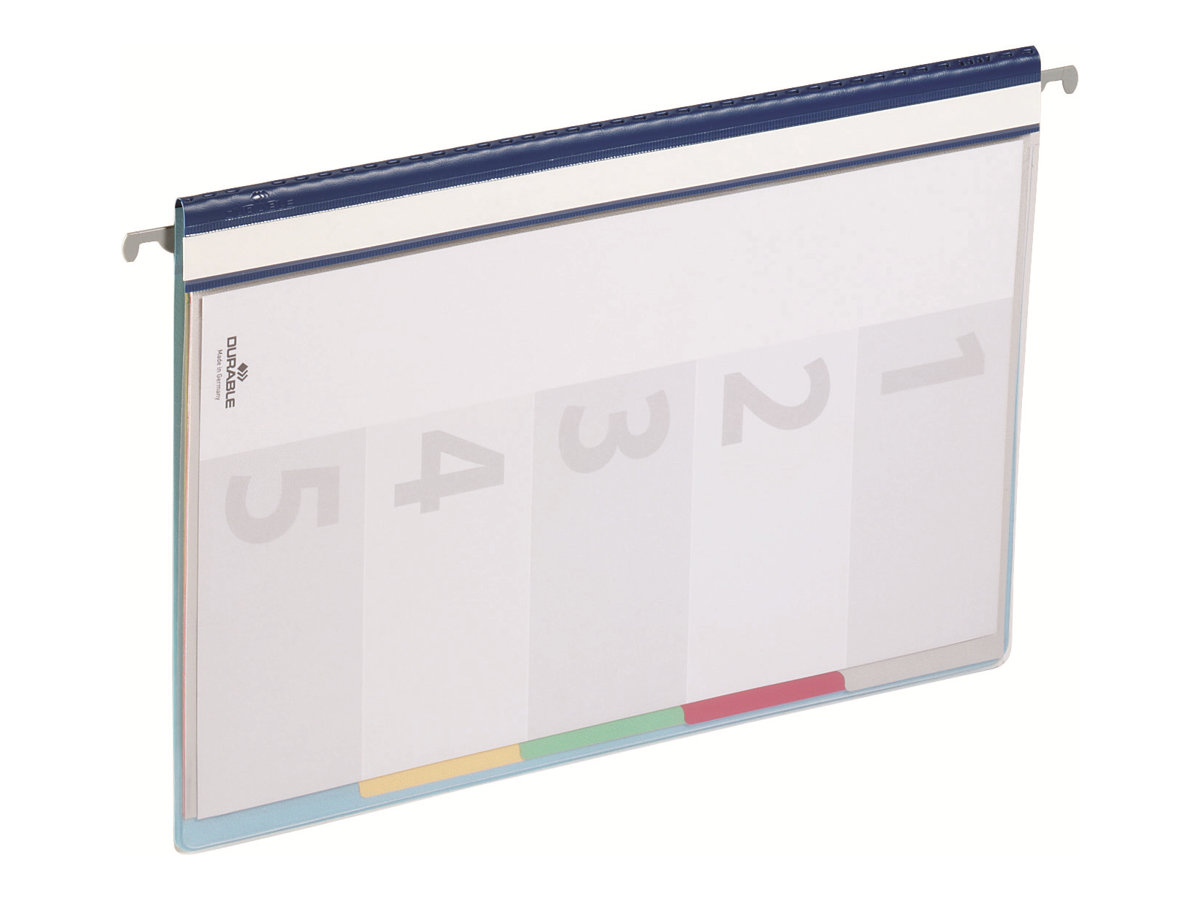 DURABLE Personalhefter DIVISOFLEX® Kunststoff blau 5 x kaufmaennische Heftung DURABLE Personalhefter DIVISOFLEX® Kunststoff blau 5 x kaufmaennische Heftung