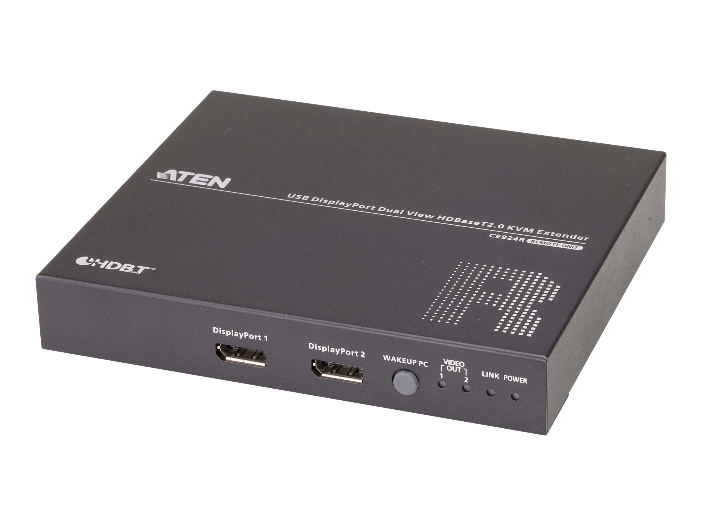 ATEN CE924 USB DisplayPort DualAnzeige HDBaseT 20 KVM Extender