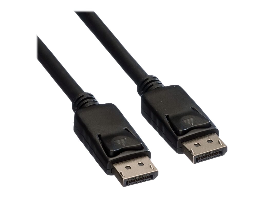 ROLINE DisplayPort Kabel DP-DP v1.2 ST - ST TPE schwarz 3m