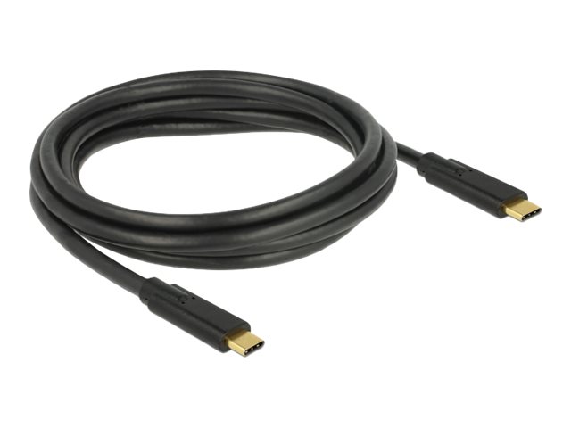 Delock Kabel USB 3.1 Gen 1 USB Type-C St. > USB Type-C St.E-Marker 2m schwarz