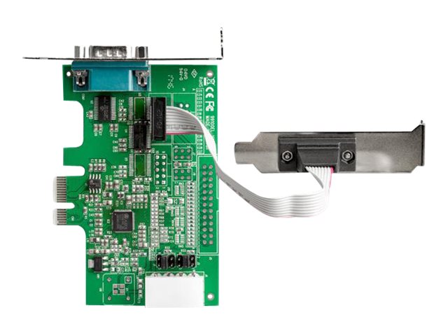 STARTECH.COM 2 Port Serielle Schnittstellenkarte PCIe mit 16950 UART - Serial Adapter - 921,4 Kbps - Windows und Linux STARTECH.COM 2 Port Serielle Schnittstellenkarte PCIe mit 16950 UART - Serial Adapter - 921,4 Kbps - Windows und Linux