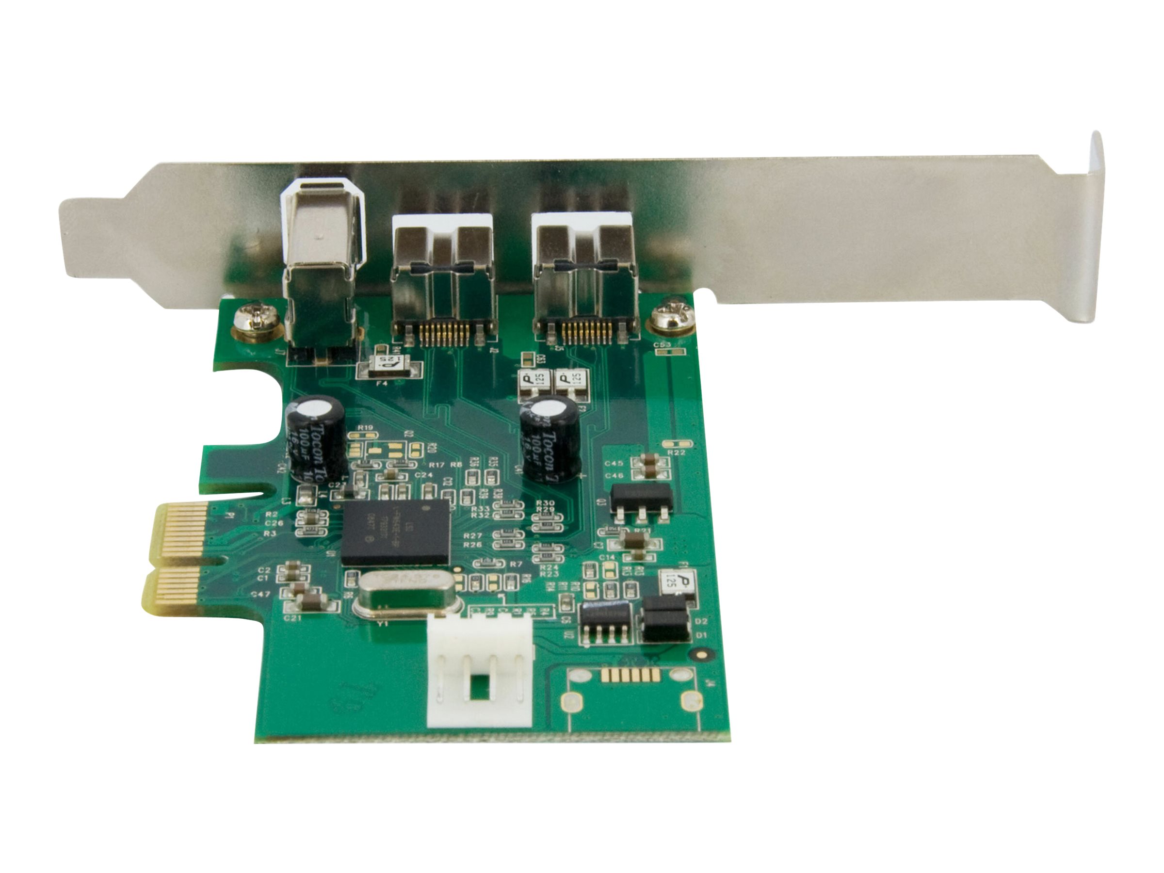 STARTECH.COM 3 Port 800+400 FireWire PCI Express Schnittstellen Combo Karte