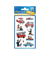 AVERY Zweckform Aufkleber 54137 Feuerwehr, 30 Etiketten AVERY Zweckform Aufkleber 54137 Feuerwehr, 30 Etiketten