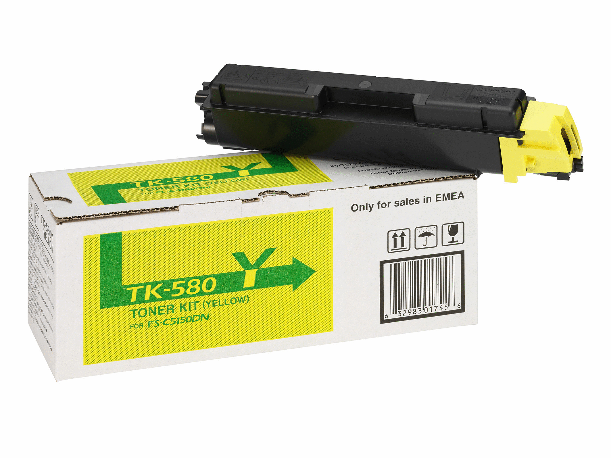 1T02KTANL0 KYOCERA TK580Y FSC Toner