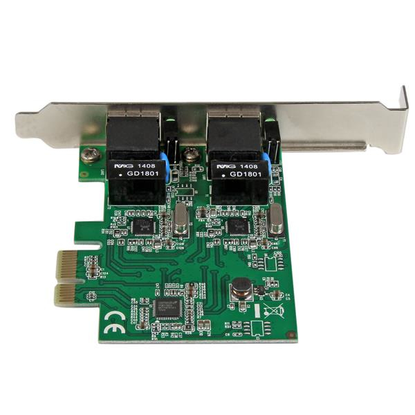 STARTECHCOM ST1000SPEXD4 2 Port PCIe Gigabit Network Card