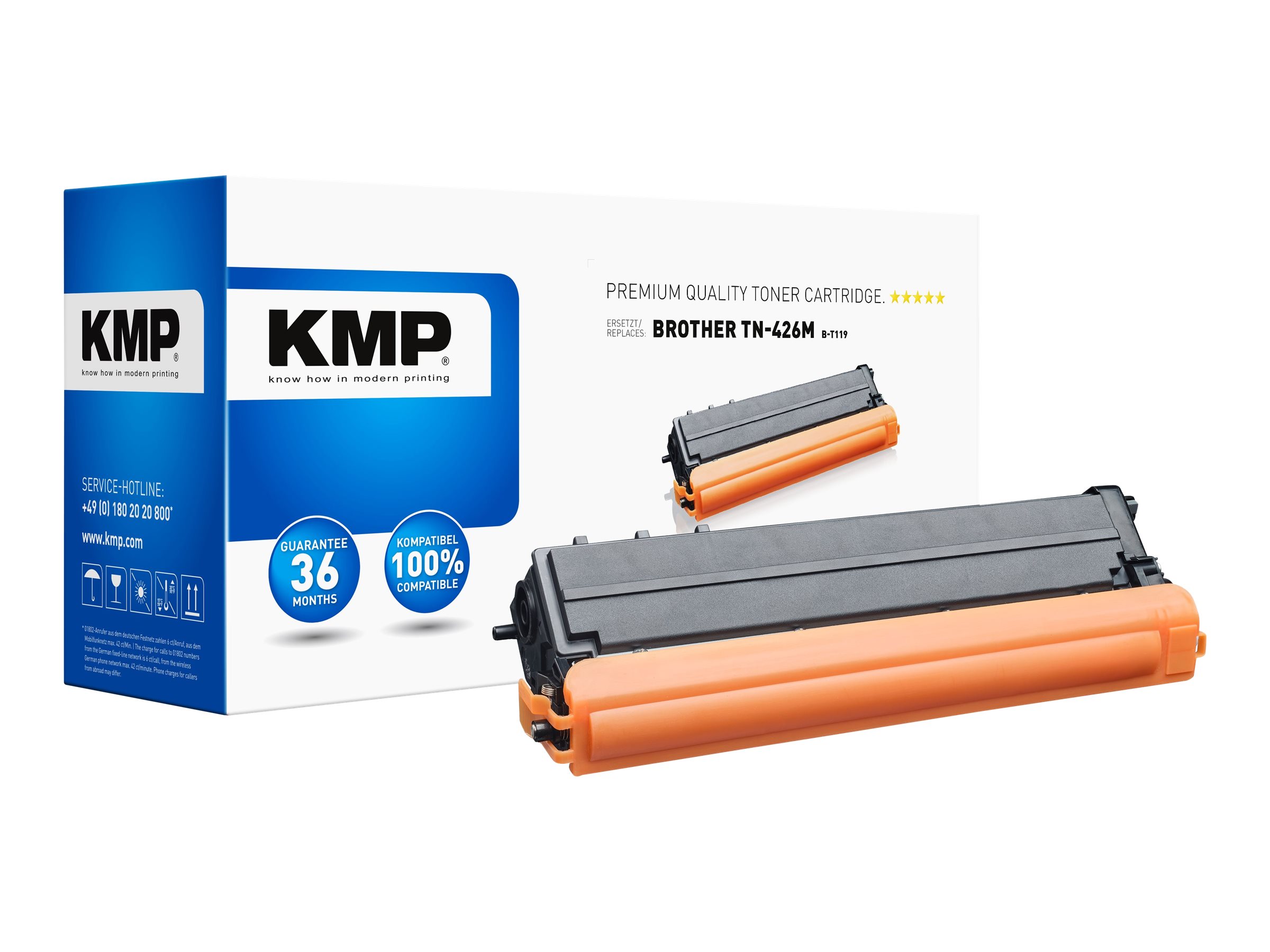 KMP B-T119 magenta Toner kompatibel zu brother TN-426M KMP B-T119 magenta Toner kompatibel zu brother TN-426M
