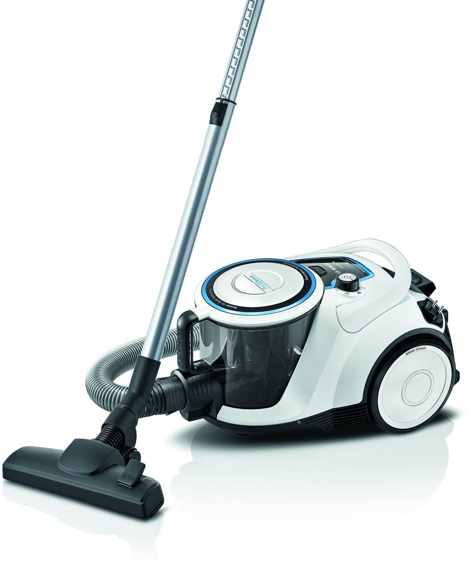 Bosch Bodenstaubsauger  BGC41LSIL weiß/samtbl. met. 600W Bosch Bodenstaubsauger  BGC41LSIL weiß/samtbl. met. 600W