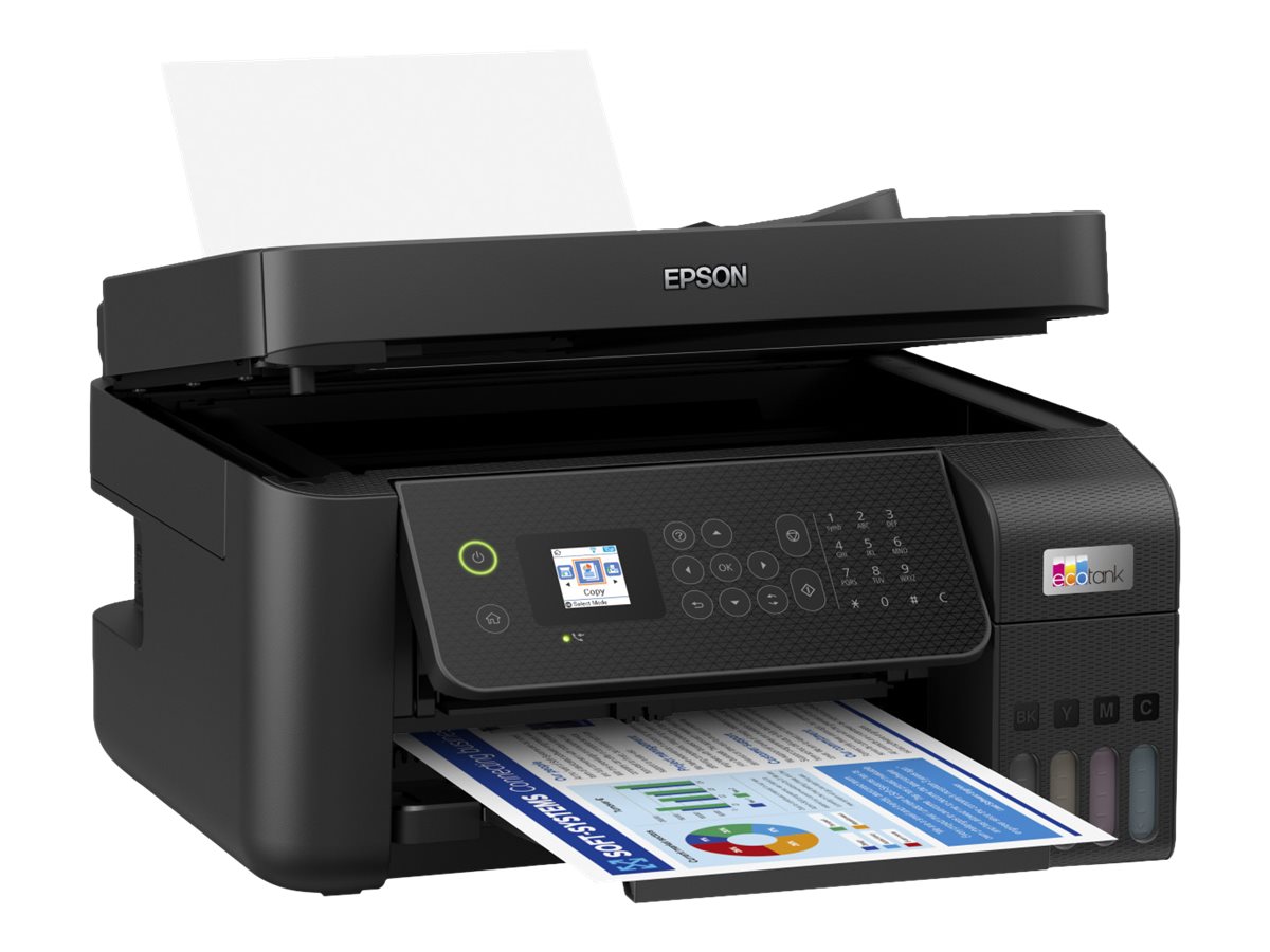 EPSON EcoTank ET-4800 4 in 1 Tintenstrahl-Multifunktionsdrucker schwarz