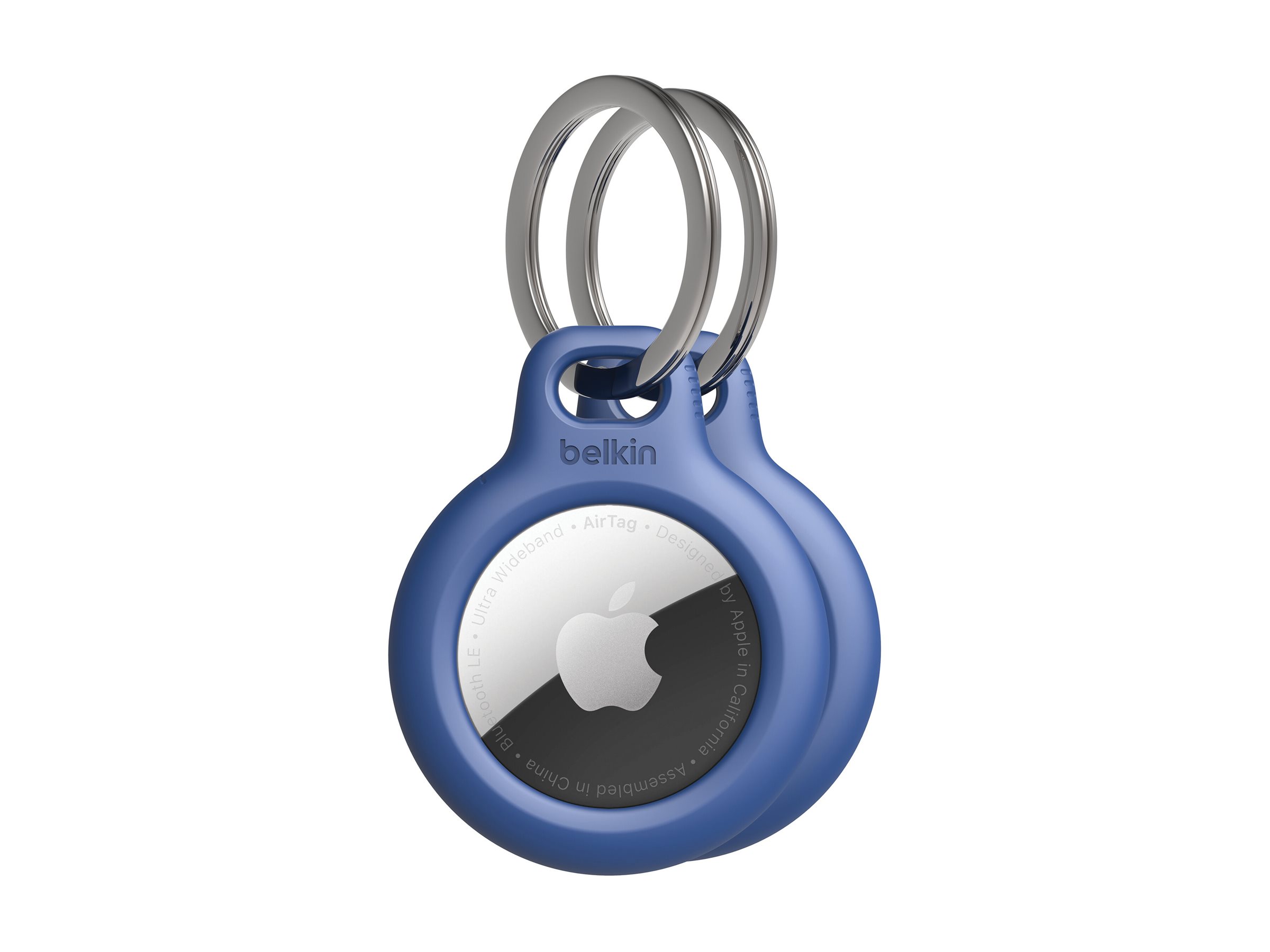 2er-Pack Secure Holder für Apple AirTag, blau