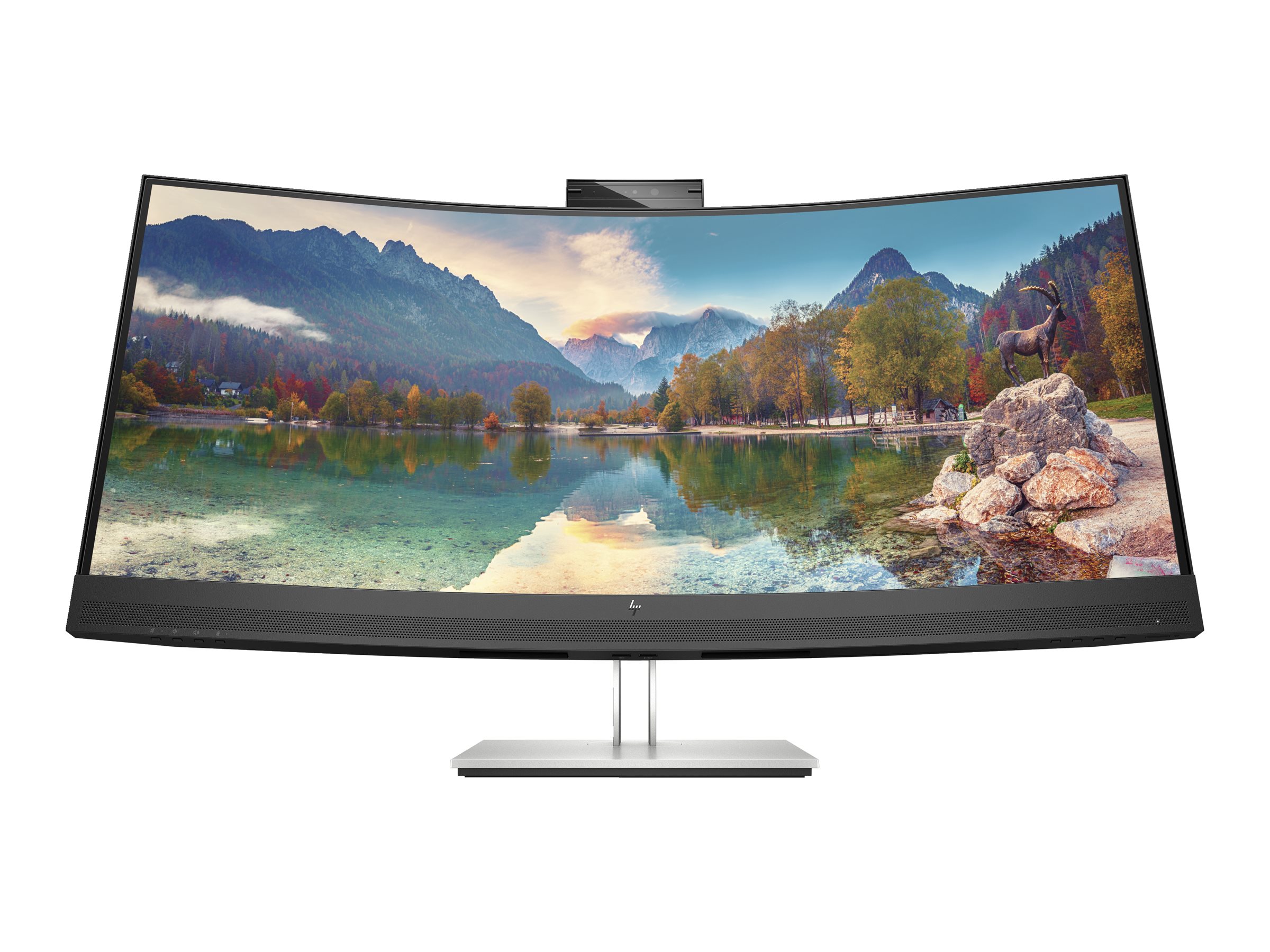 HP E34m G4 86,3cm 34Zoll WQHD Curved Display 3440x1440 Webcam HDMI USB-C USB hub DisplayPort SmartBuy HP E34m G4 86,3cm 34Zoll WQHD Curved Display 3440x1440 Webcam HDMI USB-C USB hub DisplayPort SmartBuy
