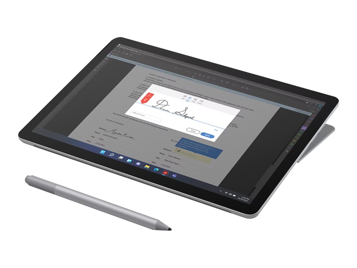 MS Surface Go4 Intel N200 26,67cm 10,5Zoll 8GB 64GB W11P Platinum XZ/NL/FR/DE/IT/PL