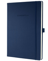 SIGEL Notizbuch Conceptum ca DIN A4 kariert, blau Hardcover 194 Seiten, 1 St