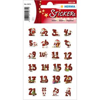 HERMA Aufkleber 15071 Zahlen 1-24, 72 Etiketten HERMA Aufkleber 15071 Zahlen 1-24, 72 Etiketten