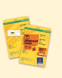 540 AVERY Zweckform Namensetiketten L4784-20 weiÃ 63,5 x 29,6 mm
