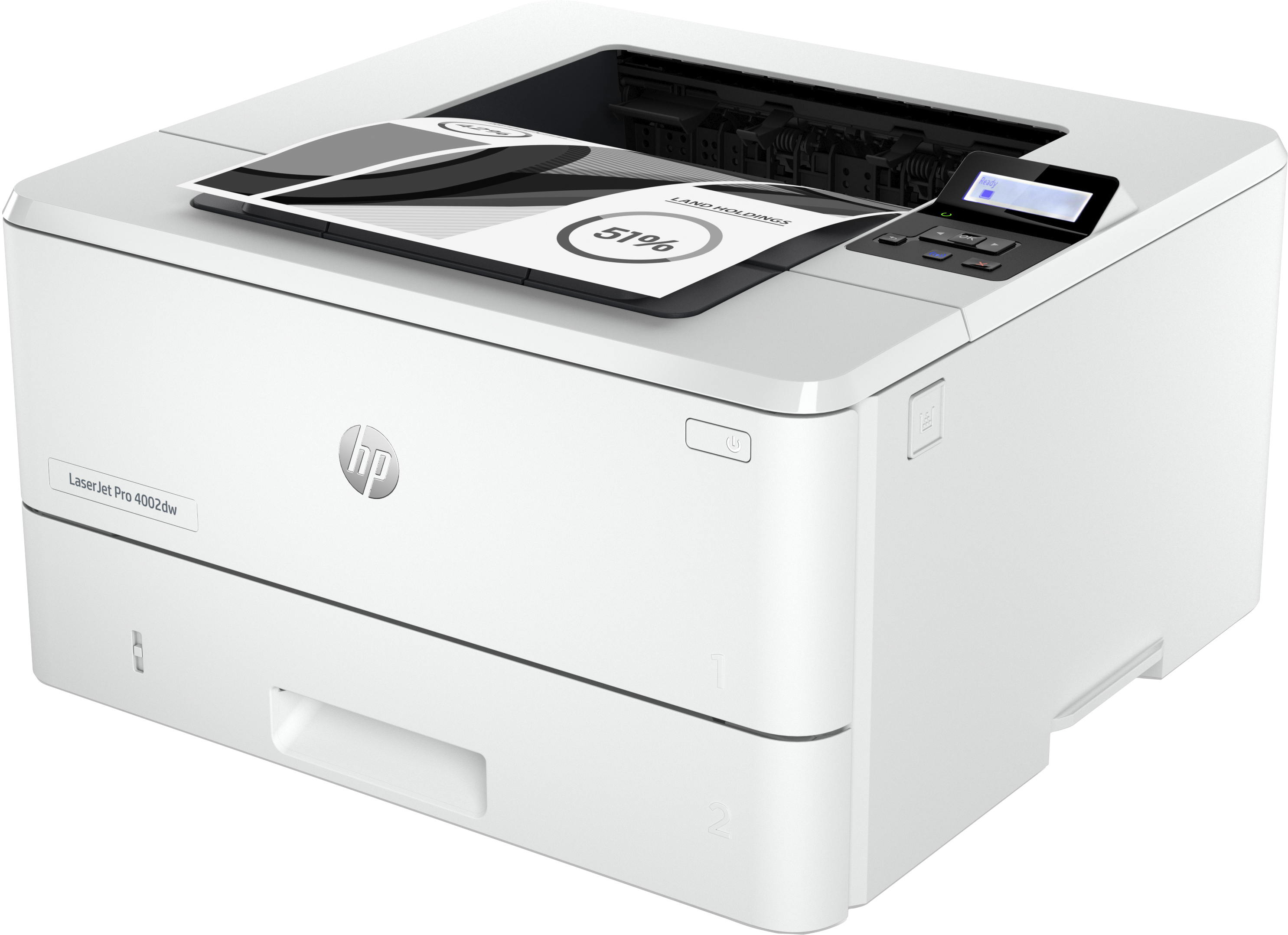 HP LaserJet Pro 4002dw Laserdrucker weiß