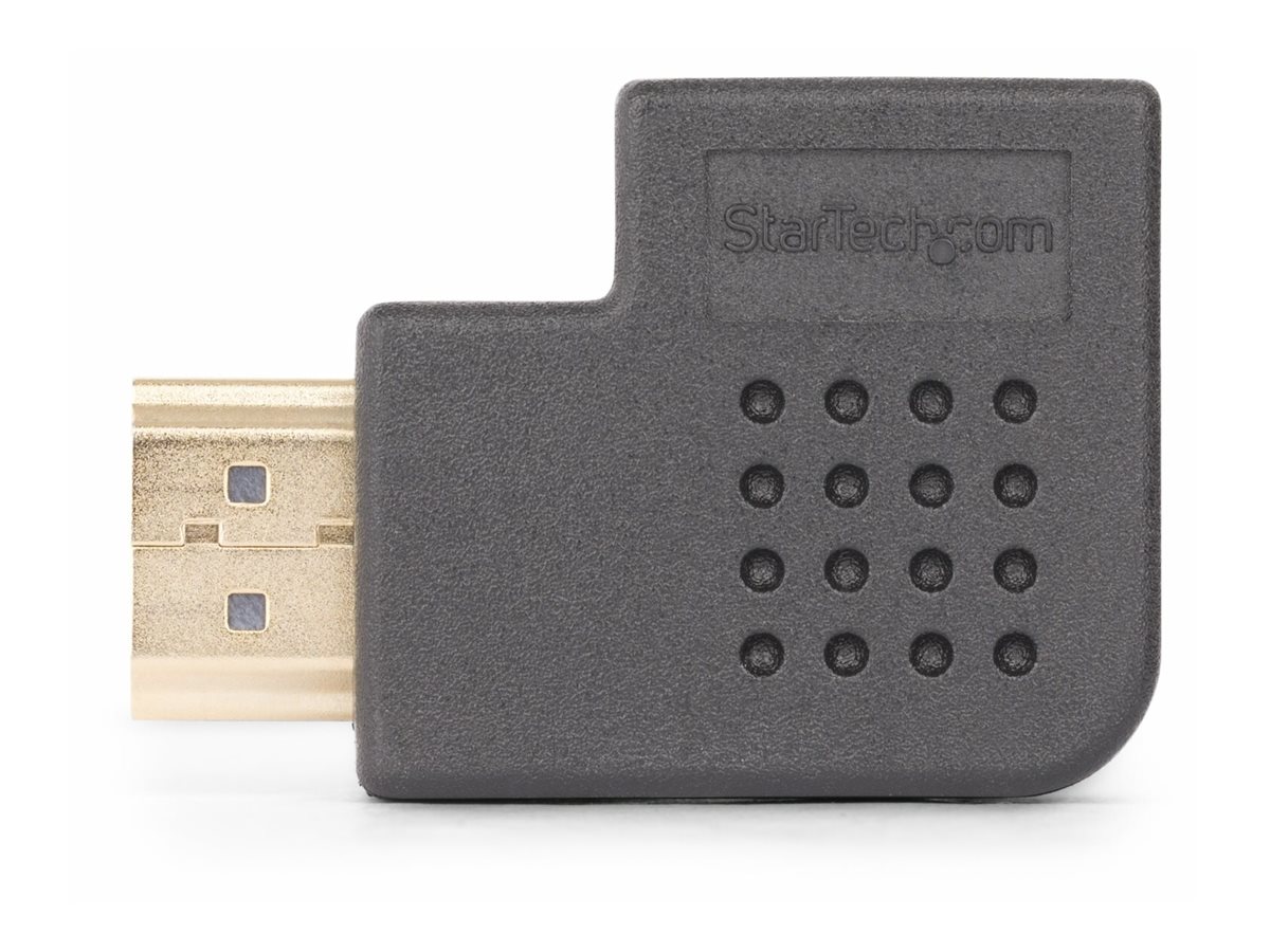 STARTECH.COM HDMI Winkelstecker Horizontaler 90 Grad HDMI 2.0 Port Saver/HDMI Adapter 4K 60Hz Steckeradapter/Verlängerung STARTECH.COM HDMI Winkelstecker Horizontaler 90 Grad HDMI 2.0 Port Saver/HDMI Adapter 4K 60Hz Steckeradapter/Verlängerung