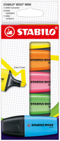 STABILO BOSS MINI Textmarker farbsortiert, 5 St. STABILO BOSS MINI Textmarker farbsortiert, 5 St.