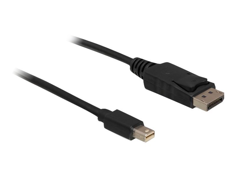 Delock Kabel Mini Displayport 1.2 Stecker > Displayport Stecker 4K 2,0 m