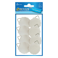 AVERY Zweckform Bildaufhaenger selbstklebend fuer max 0,8 kg, 30,0 x 30,0 mm, 8 St