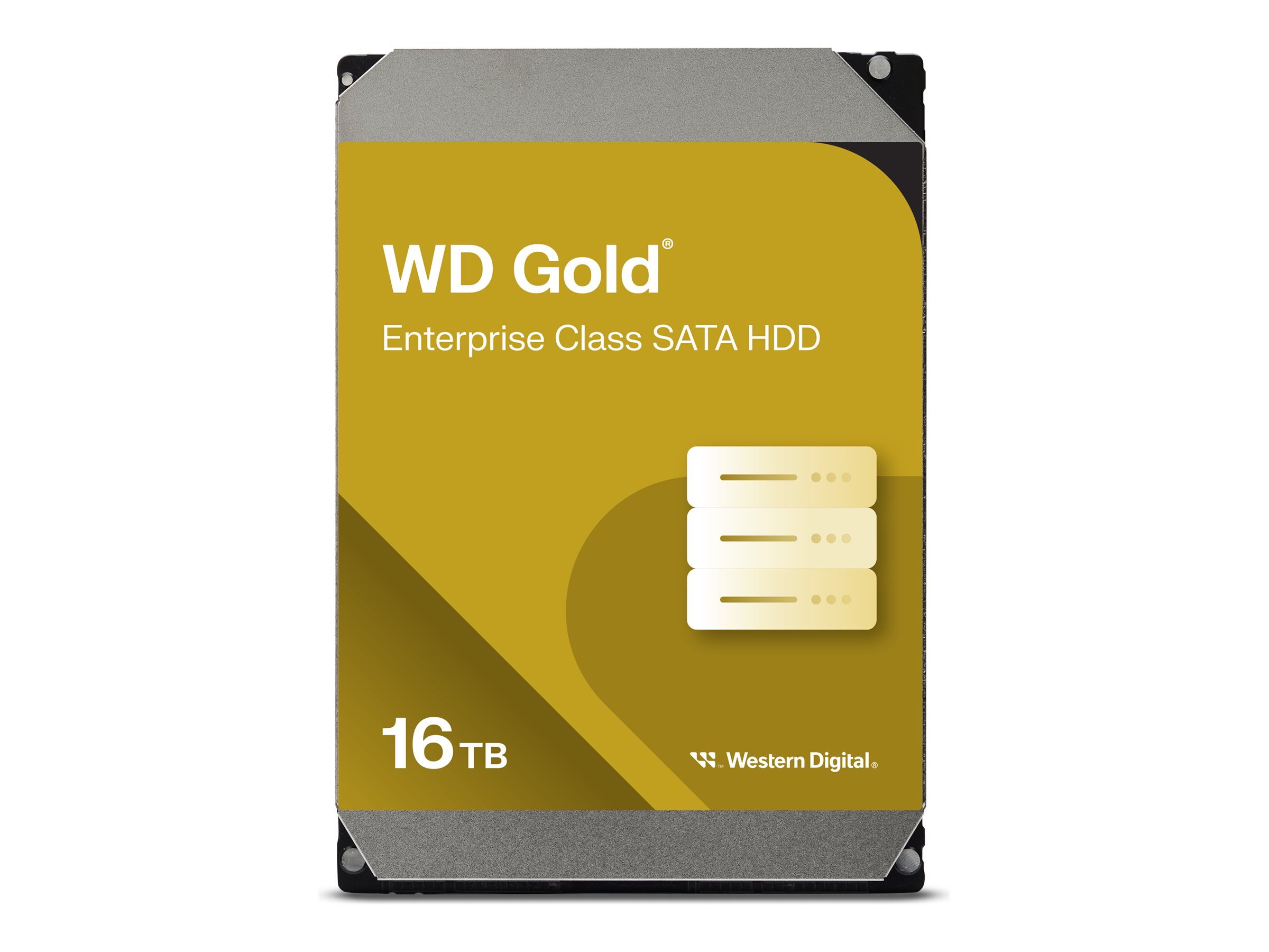 WD Gold 16TB HDD 7200rpm 6Gbs sATA 512MB cache 8,9cm 3,5Zoll intern RoHS compliant Enterprise Bulk