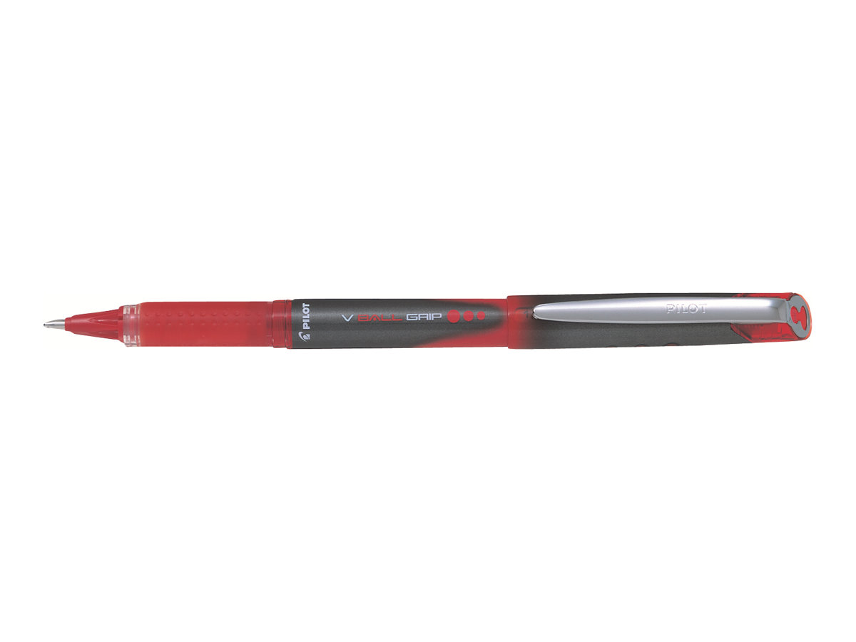PILOT V-BALL GRIP 10 Tintenroller 0,6 mm, Schreibfarbe: rot, 1 St. PILOT V-BALL GRIP 10 Tintenroller 0,6 mm, Schreibfarbe: rot, 1 St.