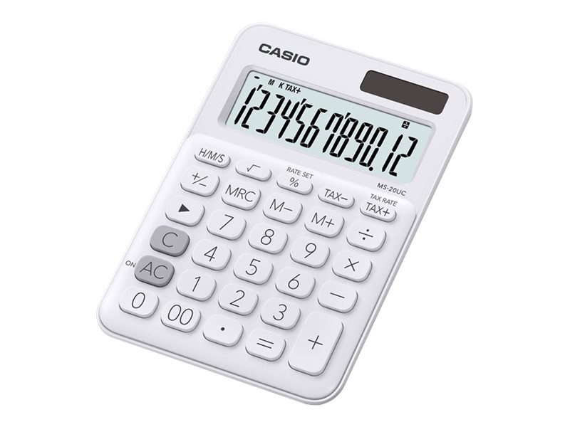 CASIO MS-20UC Tischrechner weiss CASIO MS-20UC Tischrechner weiss