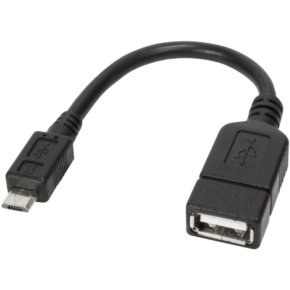 Techly USB 2.0 OTG Kabel A-Buchse zu Micro-B