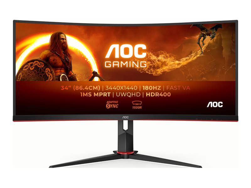 AOC 86,36cm 34Zoll 3440x1440 VA 180hz High adjustable Stand HDR400 Freesync Premium USB HUB 4x3.0 2xDP 2xHDMI AOC 86,36cm 34Zoll 3440x1440 VA 180hz High adjustable Stand HDR400 Freesync Premium USB HUB 4x3.0 2xDP 2xHDMI