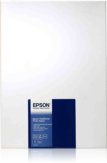 Epson Traditional Photo Paper seidenmatt A 4, 25 Blatt, 330 g