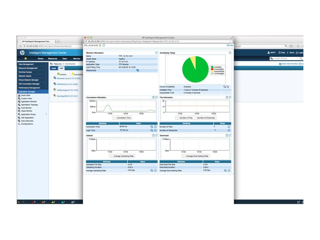 HPE IMC APM S/W Module w/25-monitor E-LTU HPE IMC APM S/W Module w/25-monitor E-LTU
