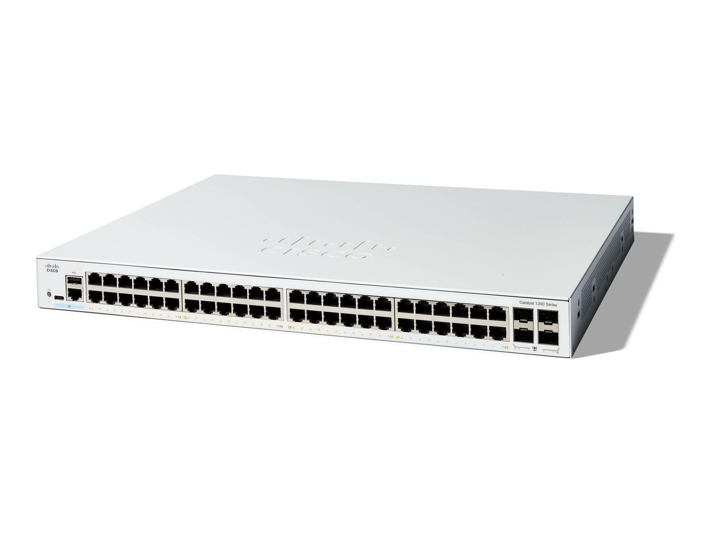 CISCO Catalyst 1200 48-Port Switch / Data-Only / 4 x 1G SFP Uplinks