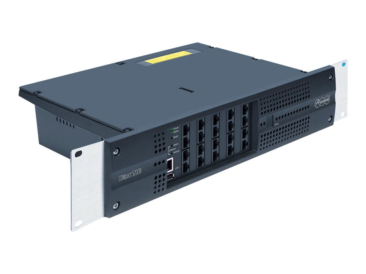 Auerswald COMpact 5200R IP-PBX 2U Rack‑montierbar