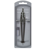 FABERCASTELL Zirkel GRIP 2001 schwarz, 1 St