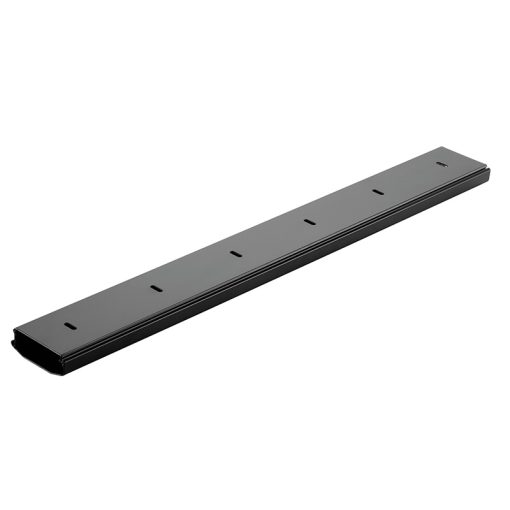 HAGOR HA Cablecover Click 50 Black Aluminium Kabelkanal mit Klappdeckel - zur Wandmontage - 500mm Laenge 60mm Breite 20mm Hoehe