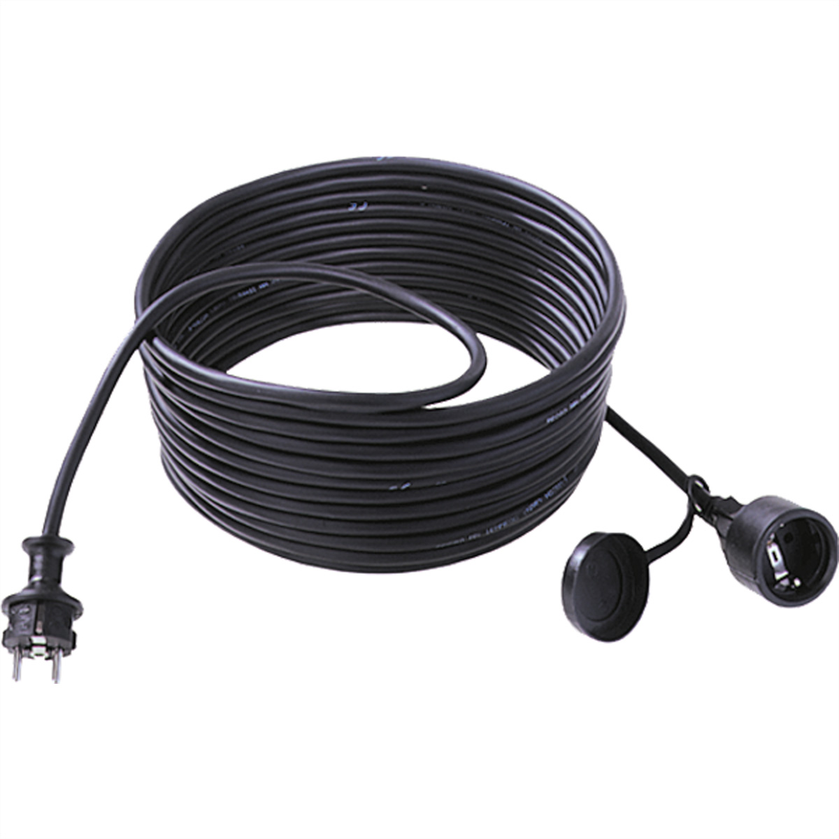 Bachmann Gummiverlaengerung 343.171 H07RN-F 3G1,5 10m schwarz Bachmann Gummiverlaengerung 343.171 H07RN-F 3G1,5 10m schwarz