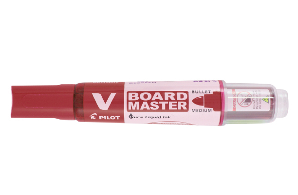 PILOT V-BOARD MASTER Whiteboard-Marker rot 2,0 - 5,0 mm, 1 St. PILOT V-BOARD MASTER Whiteboard-Marker rot 2,0 - 5,0 mm, 1 St.