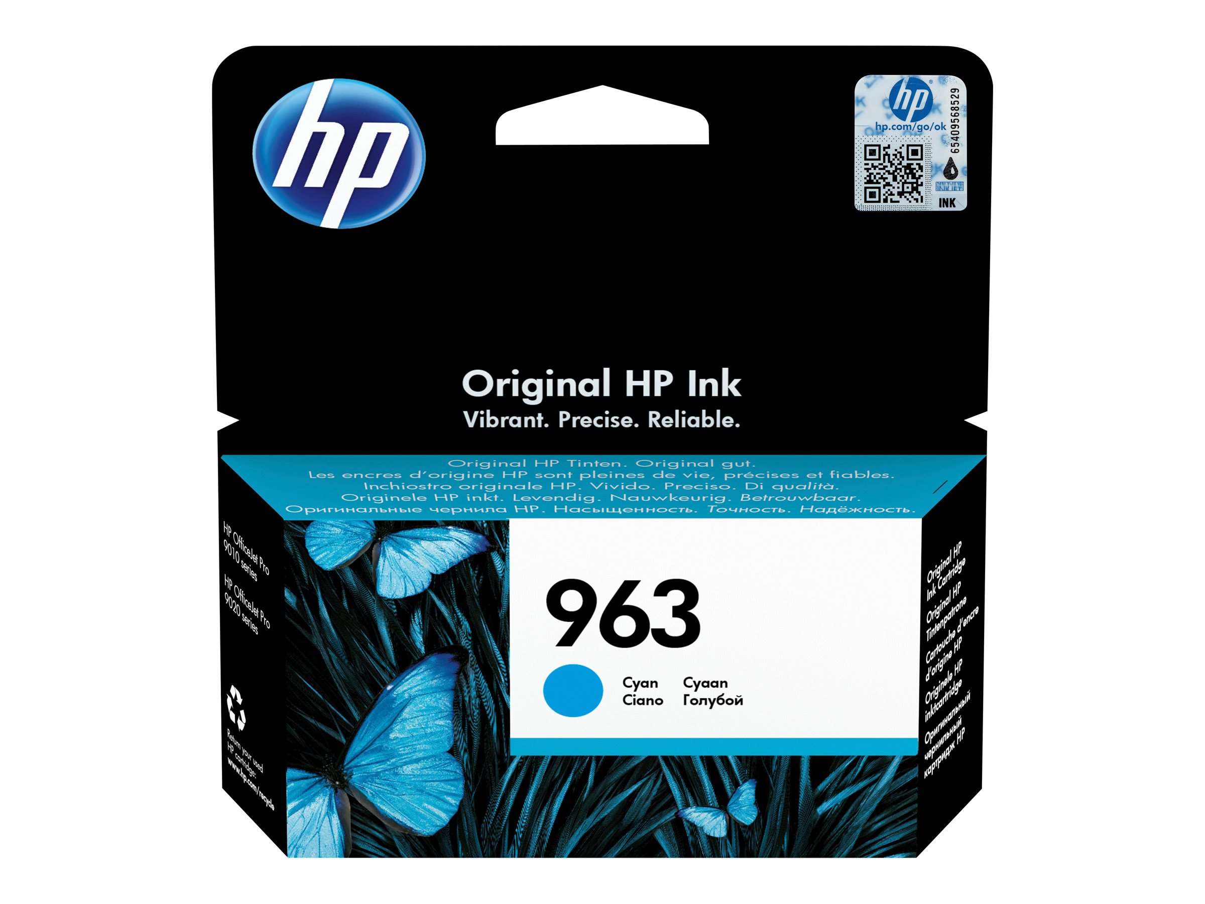 HP 963 (3JA23AE) cyan Druckerpatrone