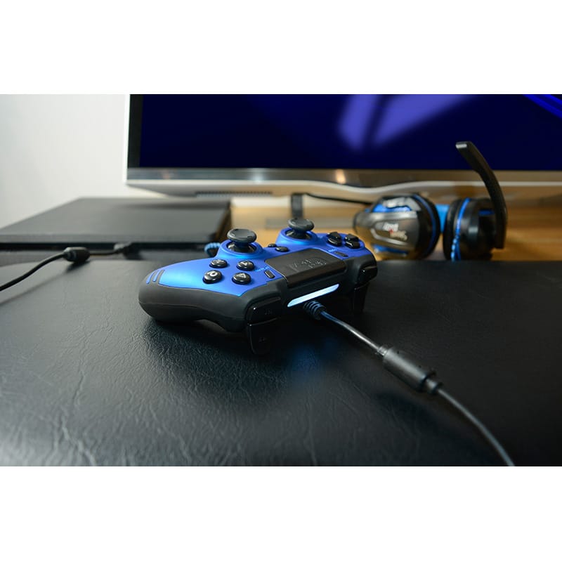 LEXIP X STEELPLAY Slim Pack Wired Controller Sapphire Blue Multi P