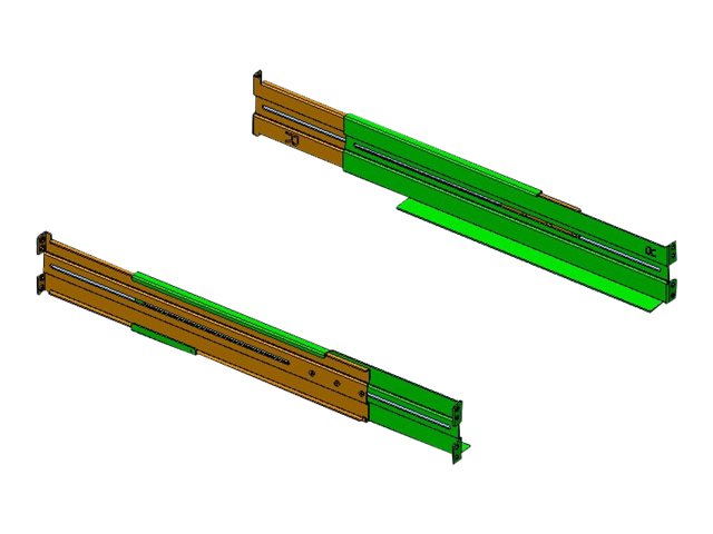 POWERWALKER Rack Mount Kit RK6 USV Rackschienen für VFI RLERLP Z