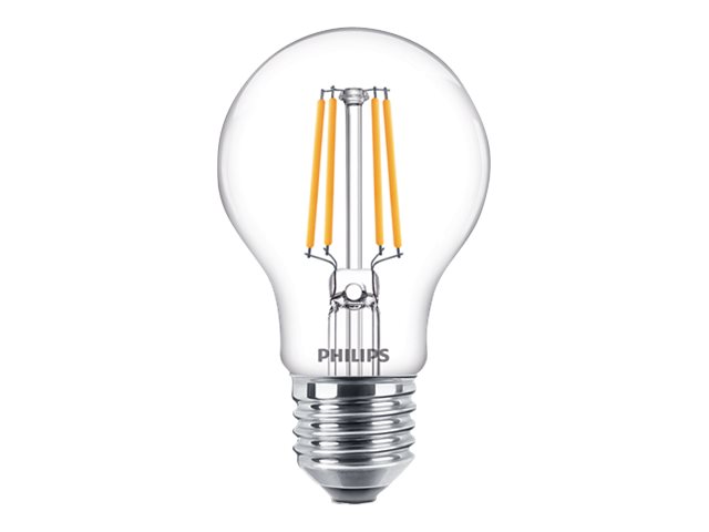 Philips LED classic Lampe 40W E27 Warmweiß 470lm klar 3erPack Philips LED classic Lampe 40W E27 Warmweiß 470lm klar 3erPack