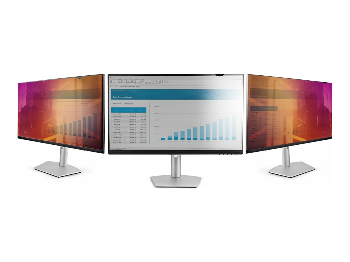 60,45cm 23,8Zoll 16:9monitor Blickschutz Gold Zweiseitiger Blickschutzfilter mit Erhöhter Privatsphäre +/- 30 Sicht