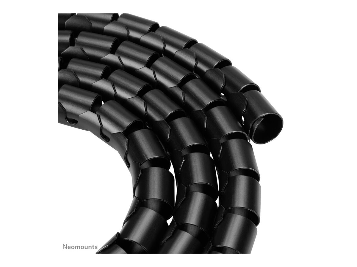 NewStar Kabelspirale 200x1,5cm 1-4 Kabel schwarz