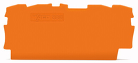 Wago Abschlussplatte-/Zwischenplatte 2000-1492 0,7mm dick orange