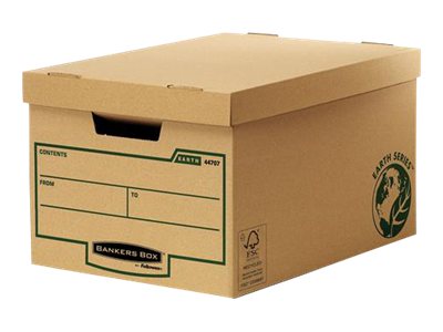 10 Bankers Box Archivboxen Earth Series braun 33,5 x 47,0 x 27,1 cm