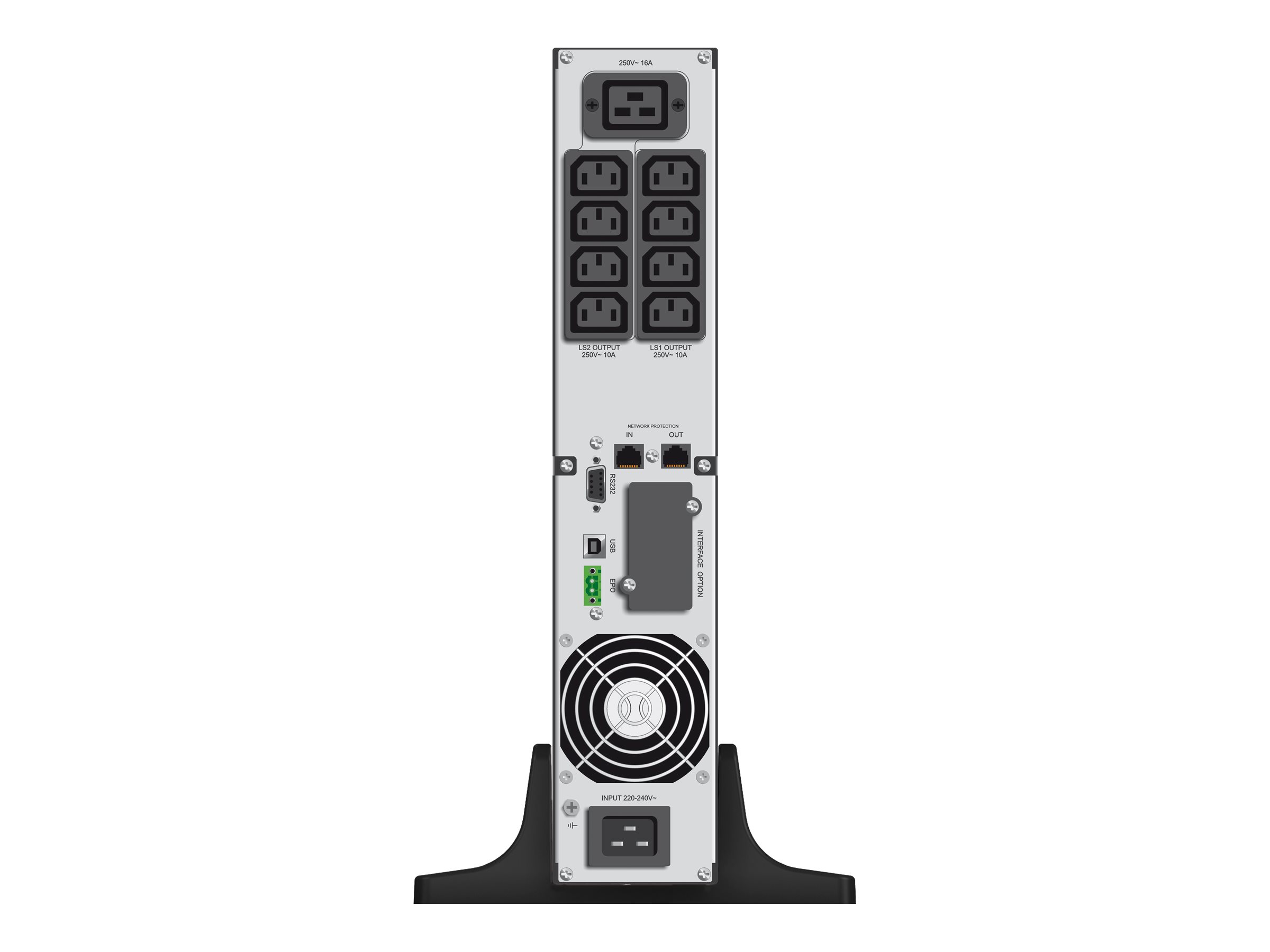 POWERWALKER VI 3000 RT HID 3000VA 2700W Line-Interactive USV Tower/Rack AVR LCD Reine Sinuswelle SNMP Slot