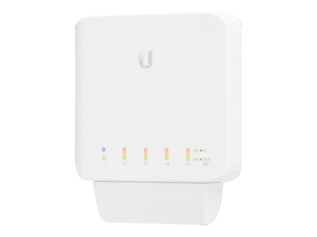Ubiquiti UniFi Switch USW-FLEX -managed - 1xGbE (PoE) + 4xGbE Ubiquiti UniFi Switch USW-FLEX -managed - 1xGbE (PoE) + 4xGbE