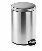 DURABLE Slow Motion Muelleimer 12,0 l edelstahl DURABLE Slow Motion Muelleimer 12,0 l edelstahl