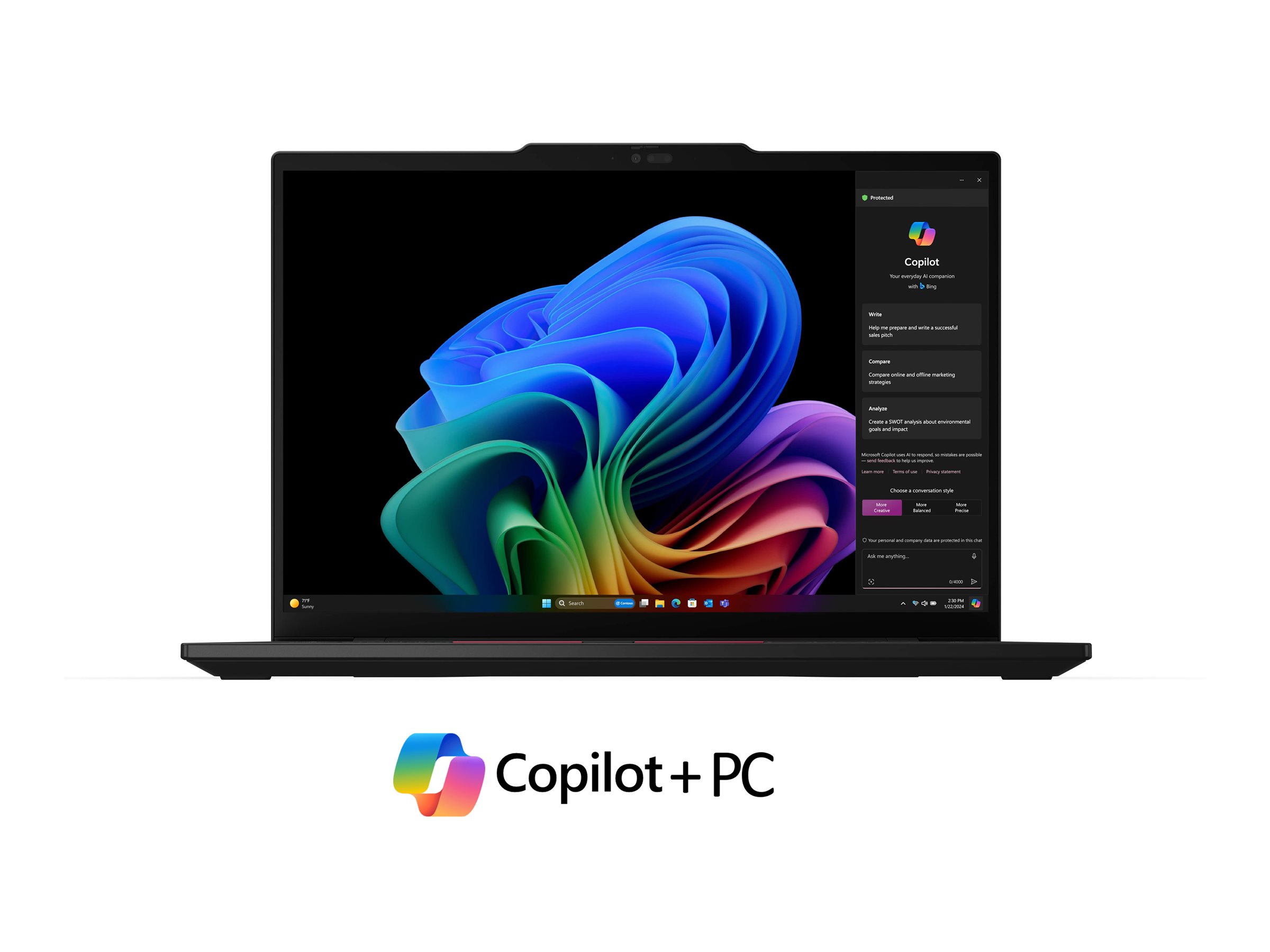 LENOVO ThinkPad T14s G6 Qualcomm Snapdragon X1E-78-100 35,56cm 14Zoll No Touch WUXGA 32GB 1TB SSD UMA W11P No WWAN Black TopSeller