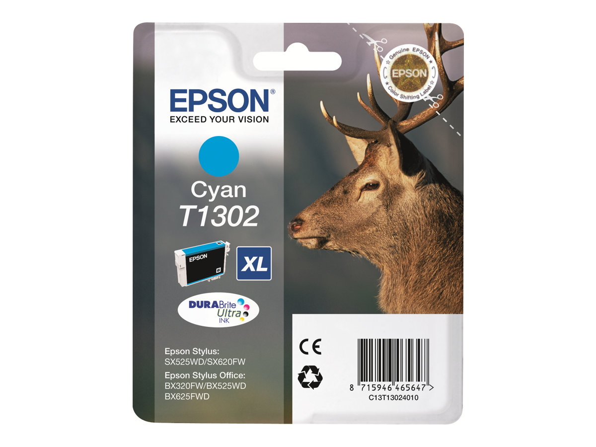 C13T13024012 EPSON BX Tinte cyan HC 880 C13T13024012 EPSON BX Tinte cyan HC 880